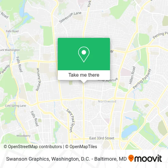 Swanson Graphics map