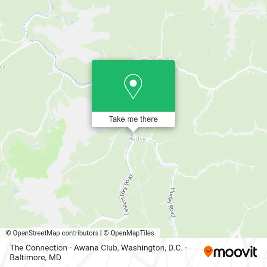 The Connection - Awana Club map
