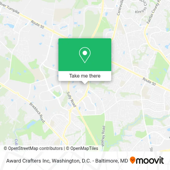 Award Crafters Inc map