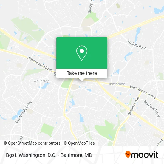 Bgsf map