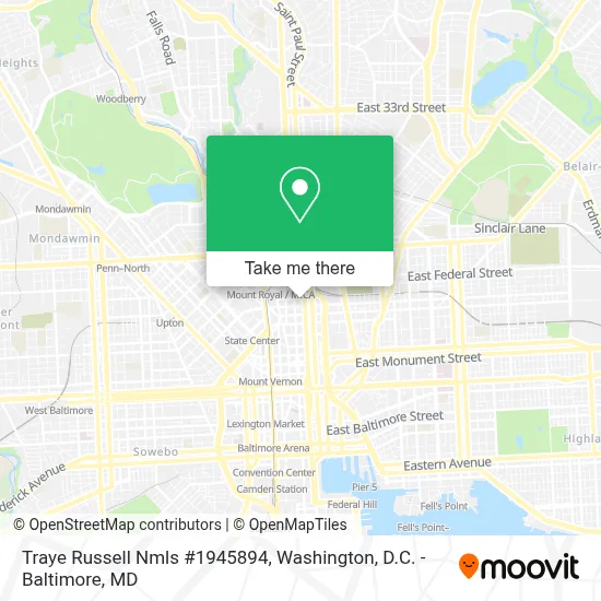 Traye Russell Nmls #1945894 map