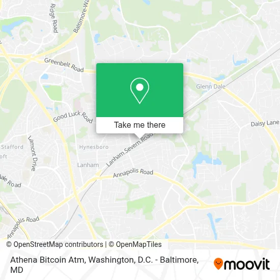 Athena Bitcoin Atm map