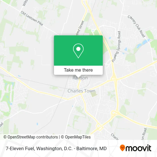 7-Eleven Fuel map