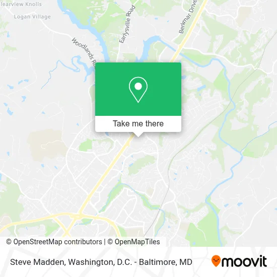 Steve Madden map