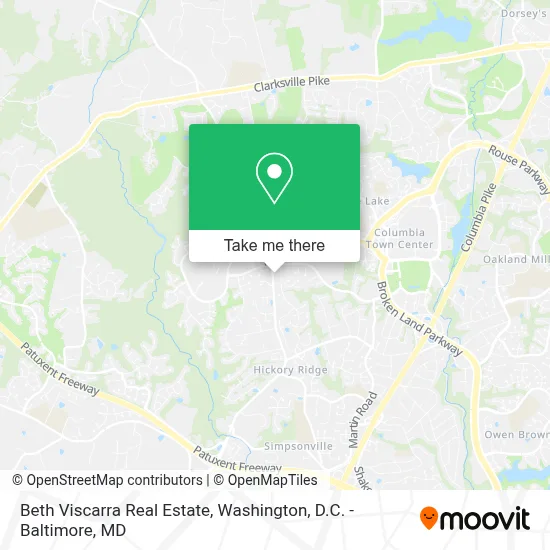 Beth Viscarra Real Estate map