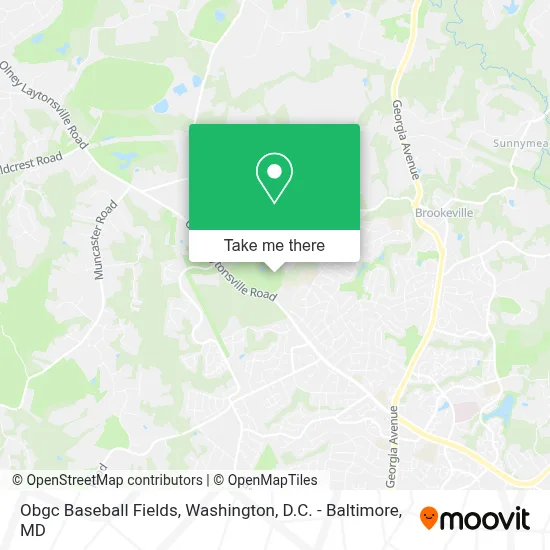 Obgc Baseball Fields map