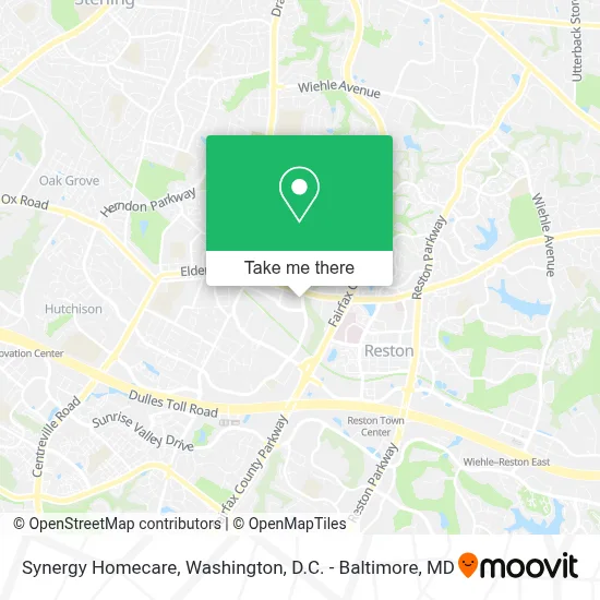 Synergy Homecare map