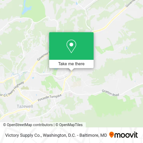 Victory Supply Co. map