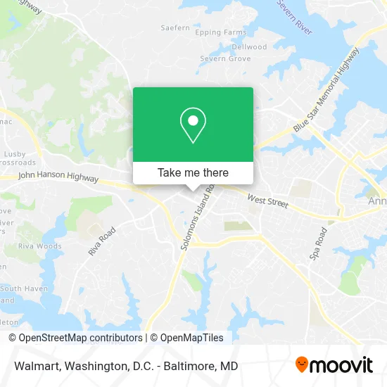 Walmart map