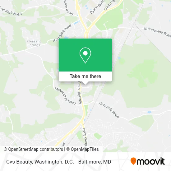 Cvs Beauty map