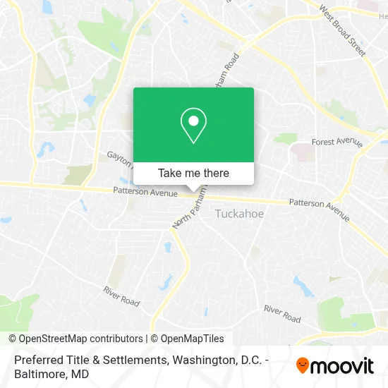 Preferred Title & Settlements map