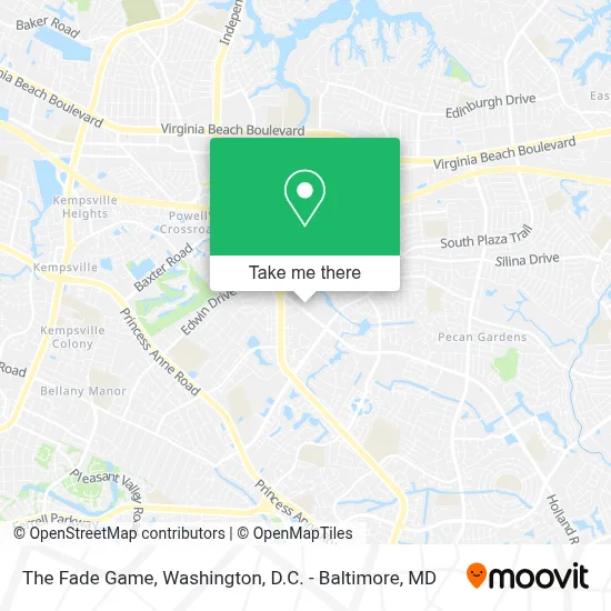 The Fade Game map