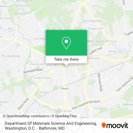 Department Of Materials Science And Engineering map