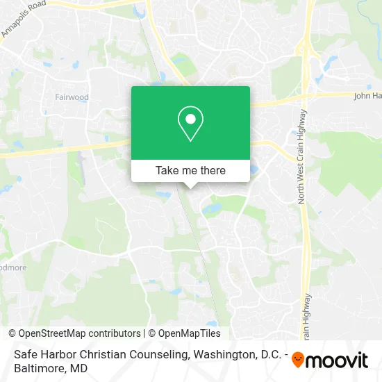 Safe Harbor Christian Counseling map
