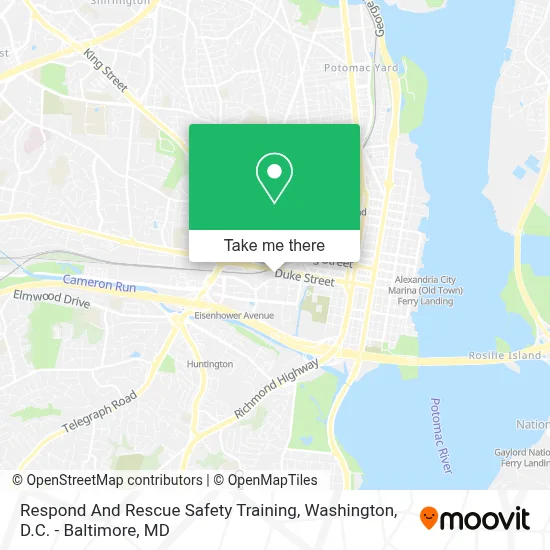 Respond And Rescue Safety Training map