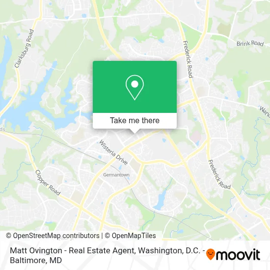 Matt Ovington - Real Estate Agent map
