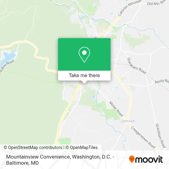 Mountainview Convenience map