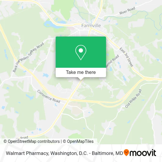 Walmart Pharmacy map