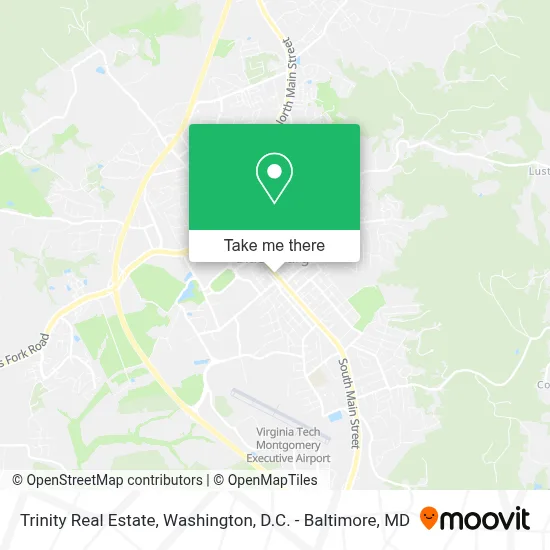 Trinity Real Estate map