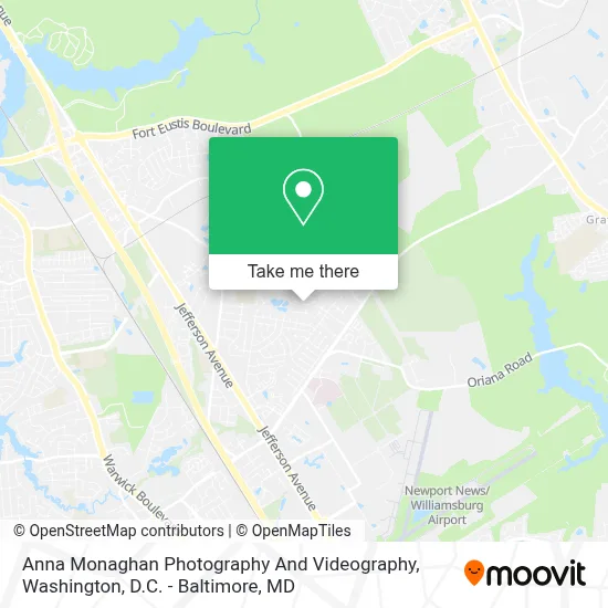 Anna Monaghan Photography And Videography map