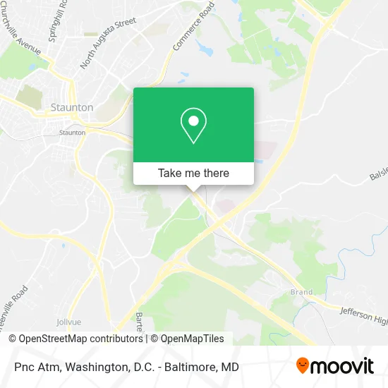Pnc Atm map