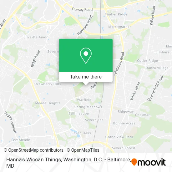 Hanna's Wiccan Things map