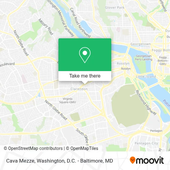 Cava Mezze map