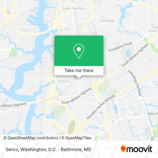 Serco map