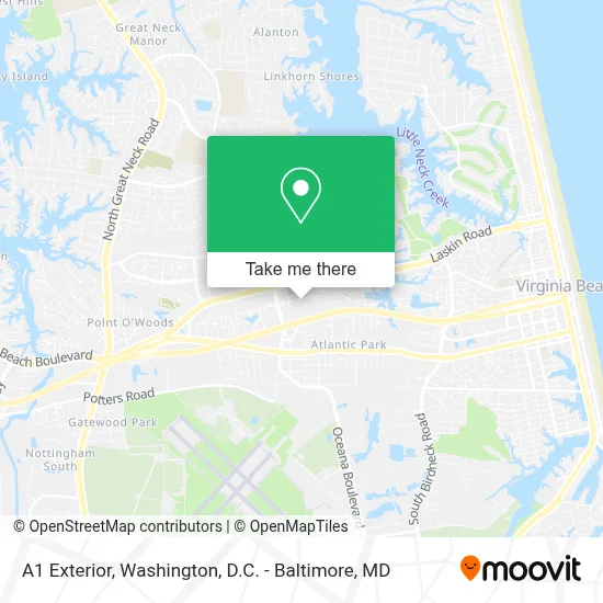 A1 Exterior map