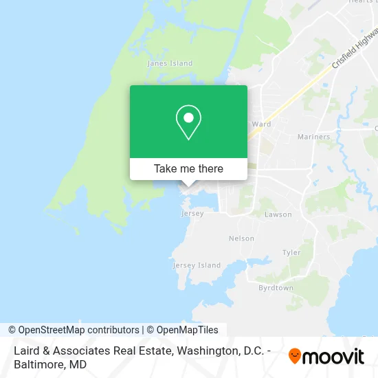 Laird & Associates Real Estate map
