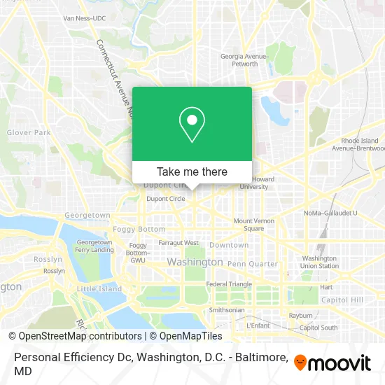 Personal Efficiency Dc map