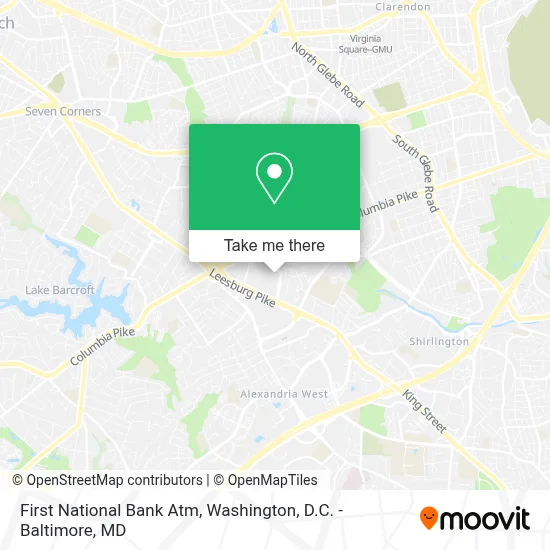 First National Bank Atm map