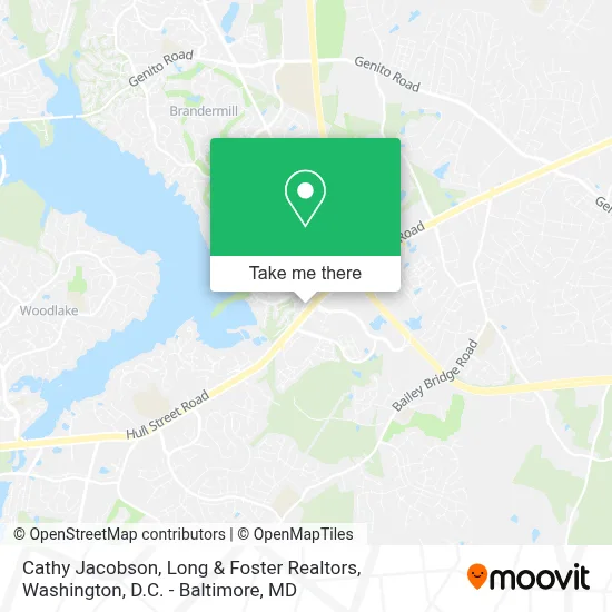 Cathy Jacobson, Long & Foster Realtors map