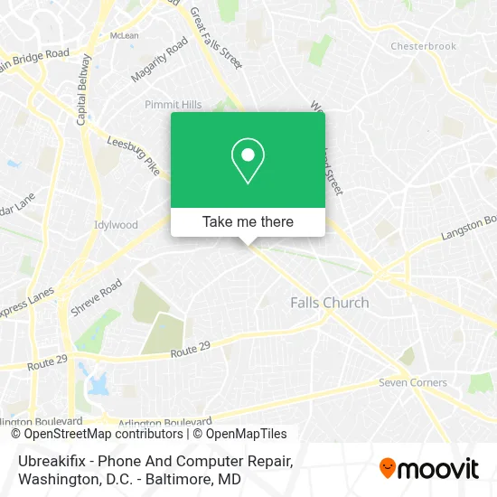 Ubreakifix - Phone And Computer Repair map
