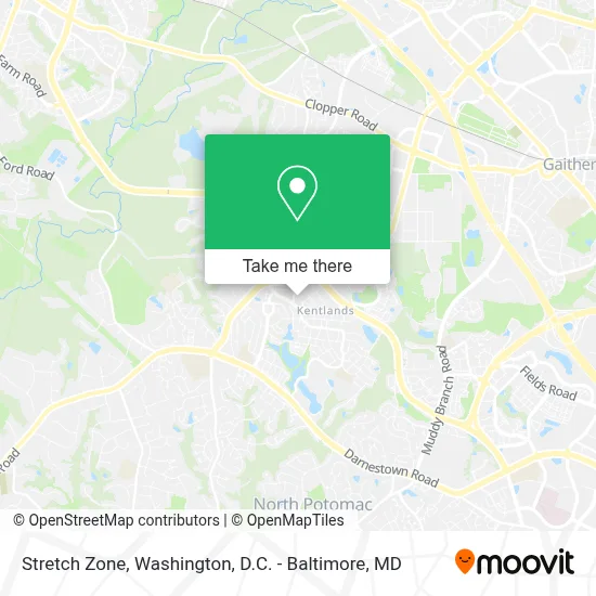 Stretch Zone map