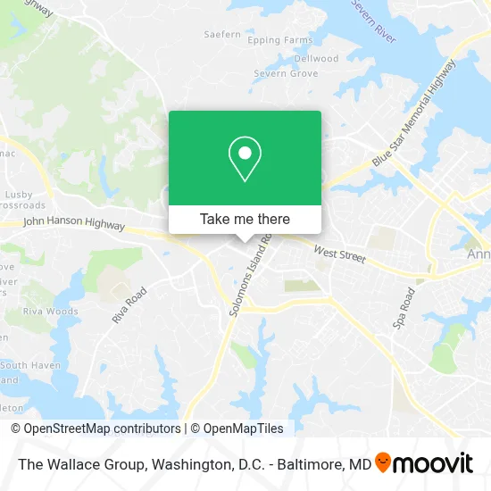 The Wallace Group map