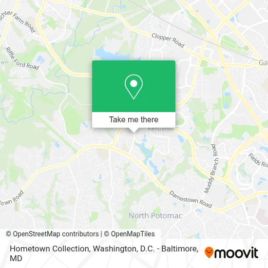 Hometown Collection map