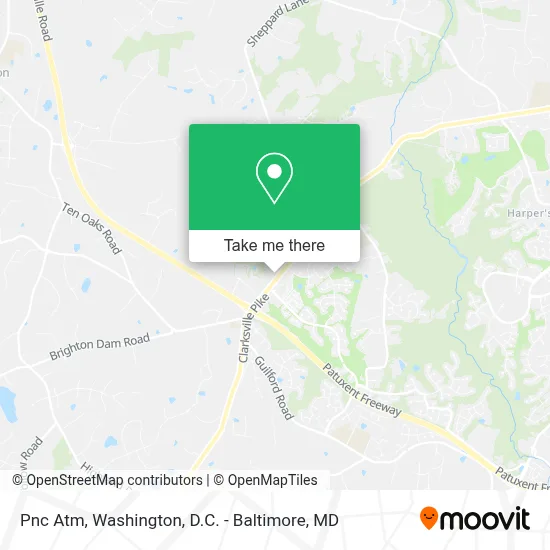 Pnc Atm map
