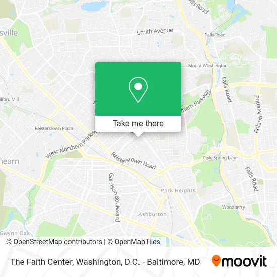 The Faith Center map