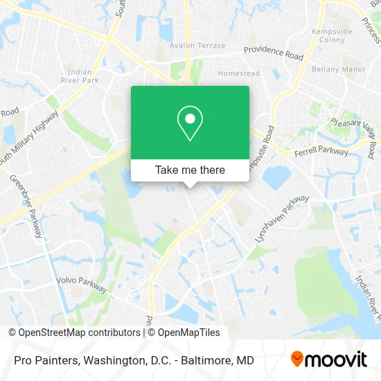 Pro Painters map