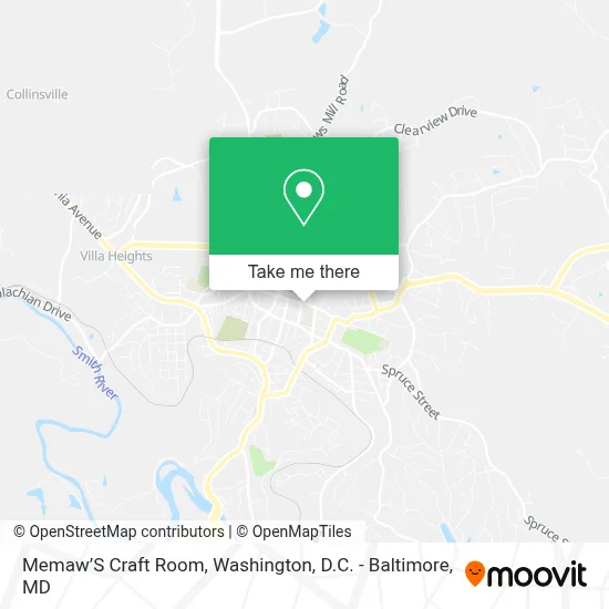 Memaw’S Craft Room map