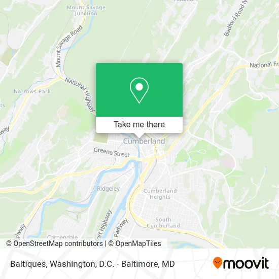 Baltiques map