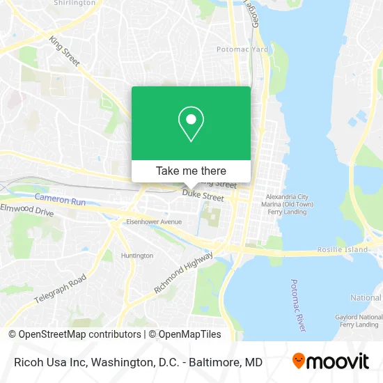 Ricoh Usa Inc map