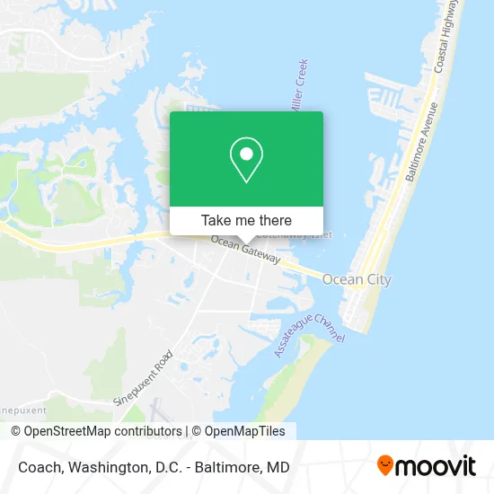 Coach map