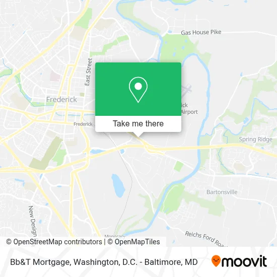 Bb&T Mortgage map