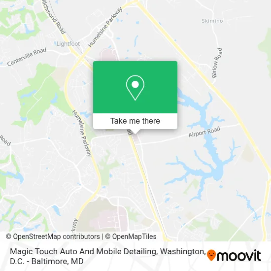 Magic Touch Auto And Mobile Detailing map
