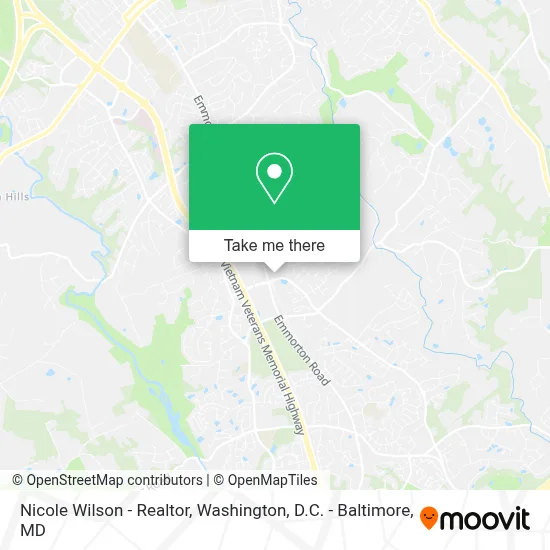 Nicole Wilson - Realtor map