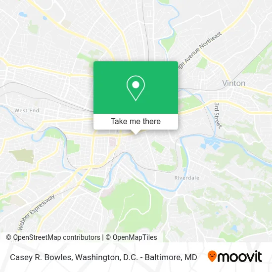 Casey R. Bowles map