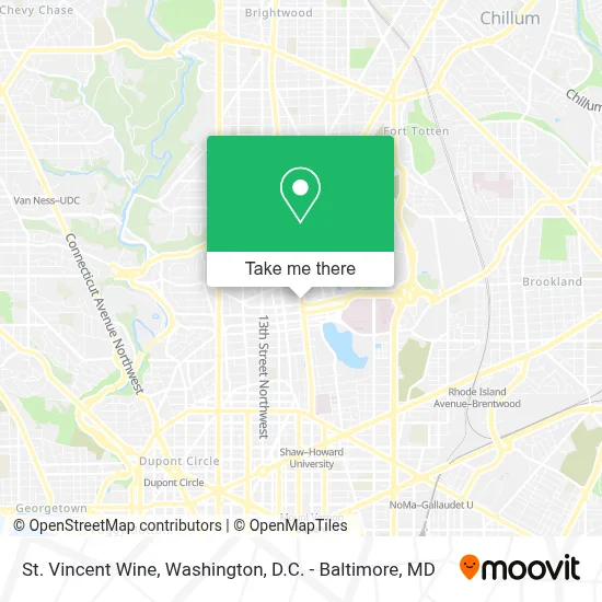 St. Vincent Wine map