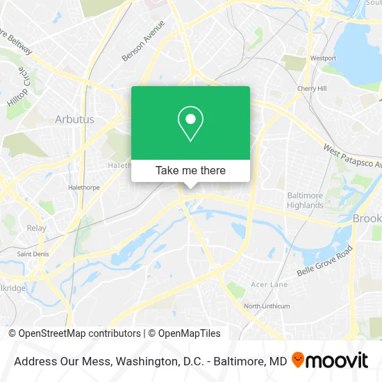 Address Our Mess map